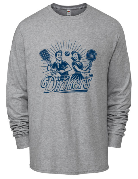 Pickleball Big Dink Men's Long-Sleeve T-Shirt