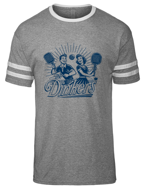 Pickleball Big Dink Men's Tri-Blend T-Shirt