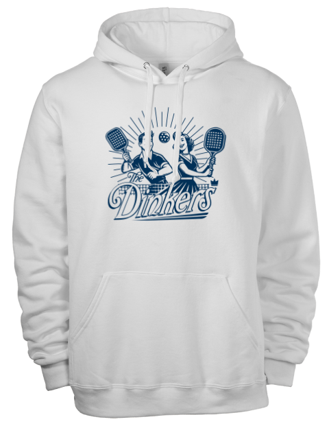 Pickleball Big Dink Eco Premium Unisex Hooded Sweatshirt