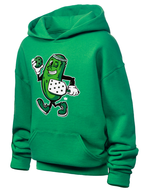 Pickleball Big Dink Youth Hooded Sweatshirt