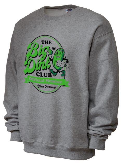 Pickleball Big Dink Unisex Crewneck Sweatshirt