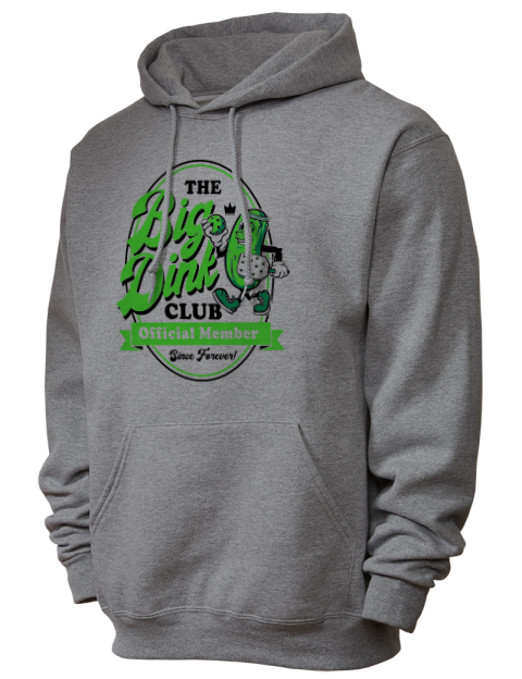 Pickleball Big Dink Unisex Hooded Sweatshirt