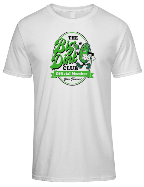 Pickleball Big Dink Premium Ring-Spun Cotton Unisex T-Shirt