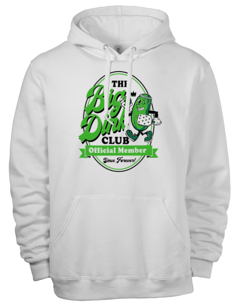 Pickleball Big Dink Eco Premium Unisex Hooded Sweatshirt