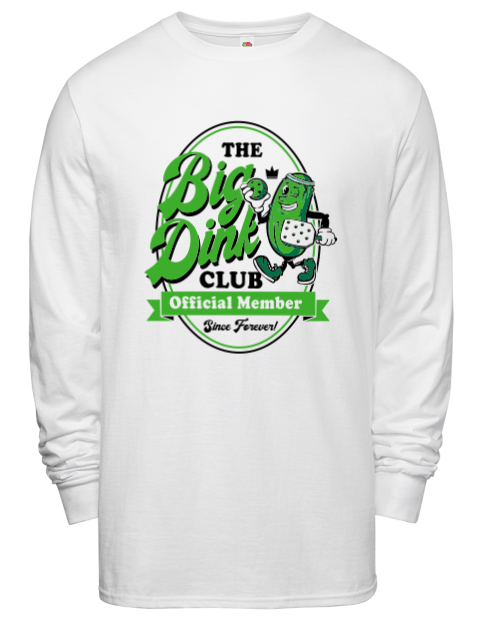 Pickleball Big Dink Men's Long-Sleeve T-Shirt