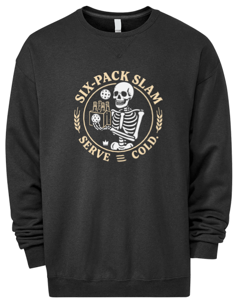Pickleball Brew League Premium Unisex Crewneck Sweatshirt