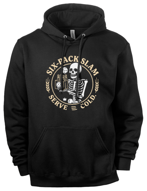 Pickleball Brew League Eco Premium Unisex Hooded Sweatshirt