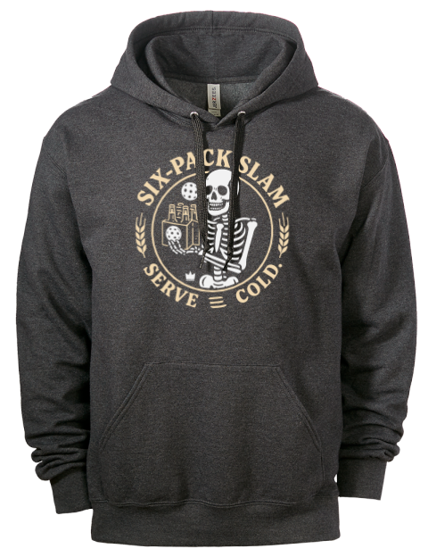 Pickleball Brew League Eco Premium Unisex Hooded Sweatshirt