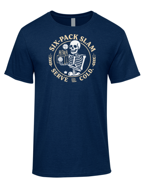 Pickleball Brew League Premium Ring-Spun Cotton Unisex T-Shirt