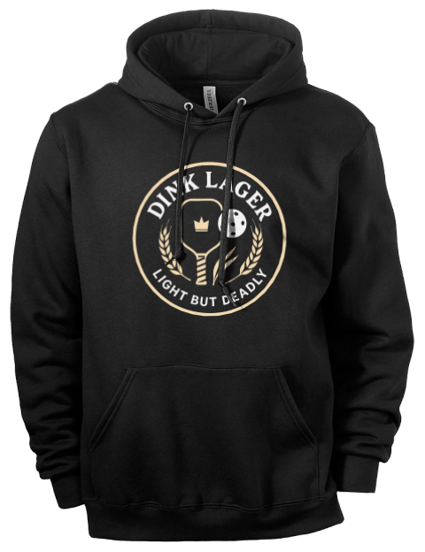 Pickleball Brew League Eco Premium Unisex Hooded Sweatshirt