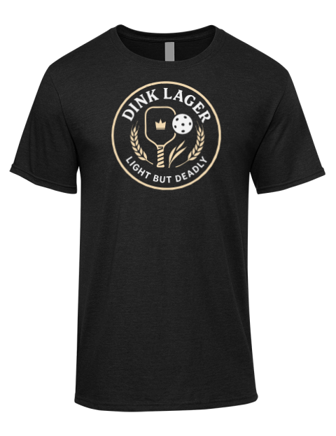 Pickleball Brew League Premium Ring-Spun Cotton Unisex T-Shirt
