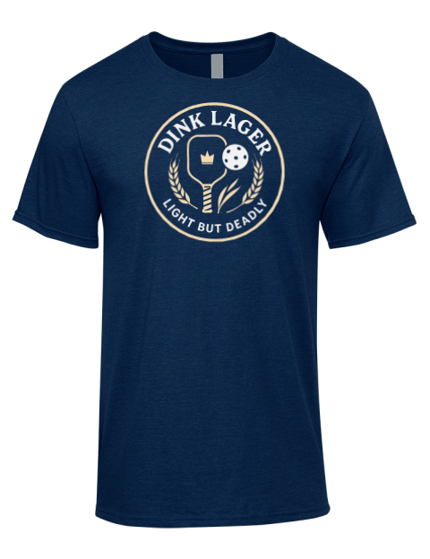 Pickleball Brew League Premium Ring-Spun Cotton Unisex T-Shirt
