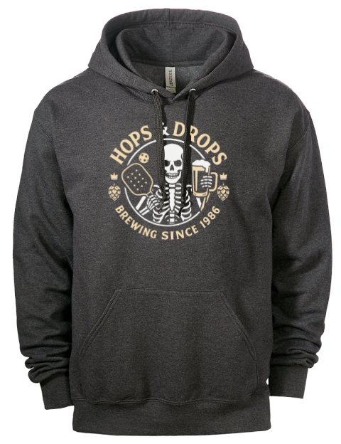 Pickleball Brew League Eco Premium Unisex Hooded Sweatshirt