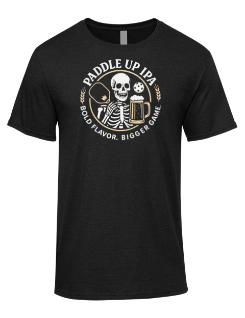Pickleball Brew League Premium Ring-Spun Cotton Unisex T-Shirt
