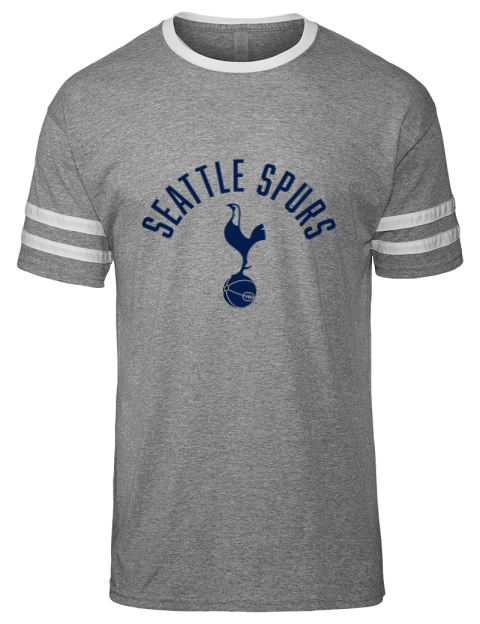 Classic Seattle Spurs Men's Tri-Blend T-Shirt | Swagsta