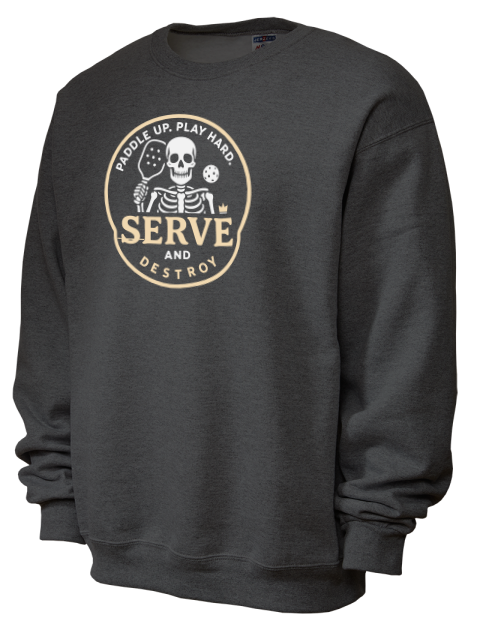 Pickleball Brew League Unisex Crewneck Sweatshirt