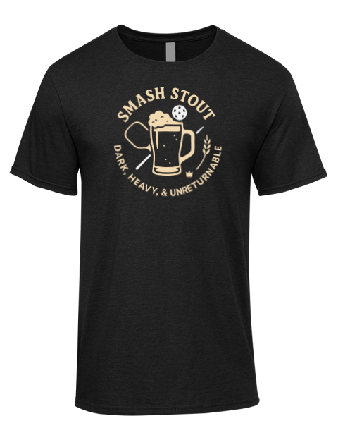 Pickleball Brew League Premium Ring-Spun Cotton Unisex T-Shirt