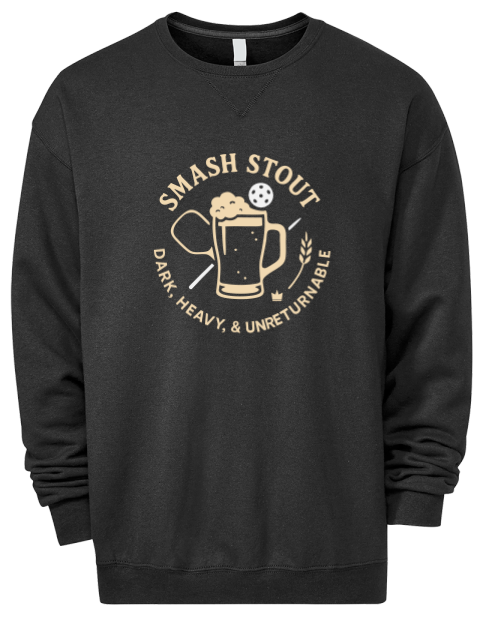 Pickleball Brew League Premium Unisex Crewneck Sweatshirt