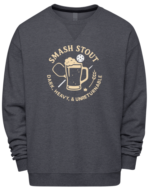 Pickleball Brew League Premium Unisex Crewneck Sweatshirt