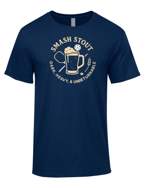 Pickleball Brew League Premium Ring-Spun Cotton Unisex T-Shirt