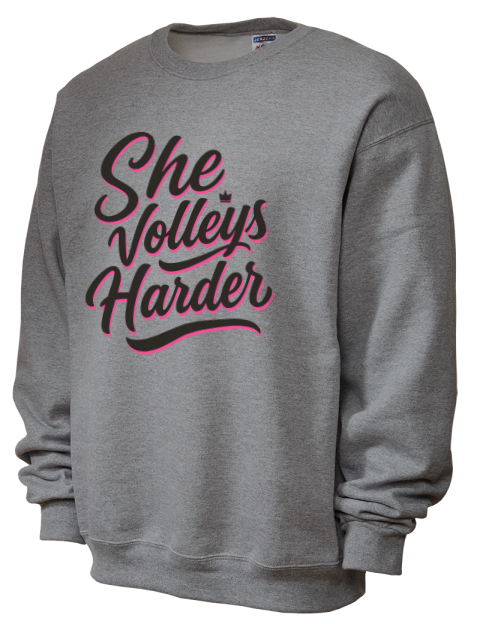 Pickleball Pretty Badass Unisex Crewneck Sweatshirt