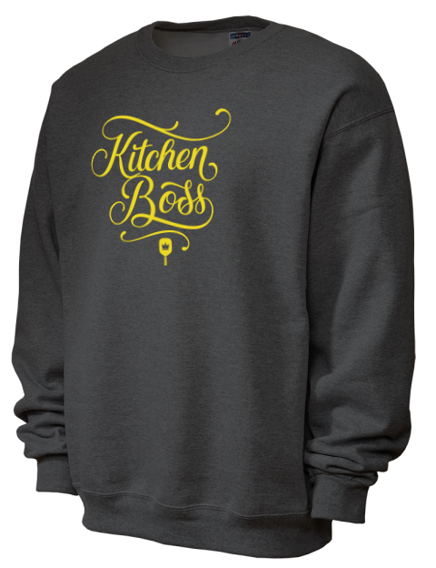 Pickleball Pretty Badass Unisex Crewneck Sweatshirt
