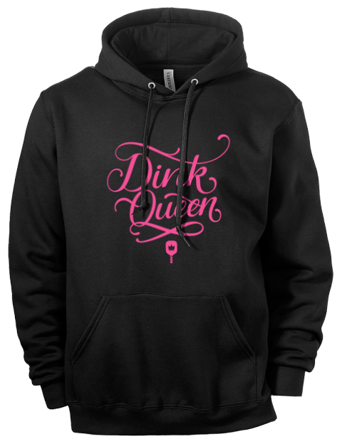 Pickleball Pretty Badass Eco Premium Unisex Hooded Sweatshirt