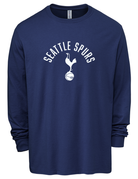 Seattle Spurs Men's Premium Blend Long Sleeve-T-Shirt