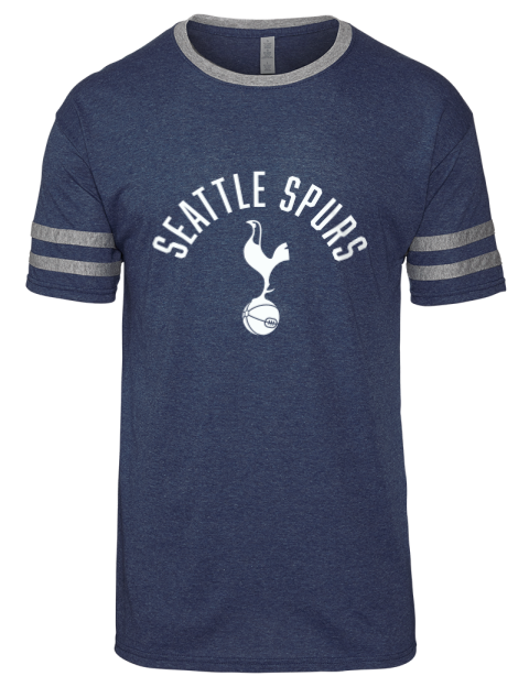 Arched Edition Seattle Spurs Men's Tri-Blend T-Shirt | Swagsta