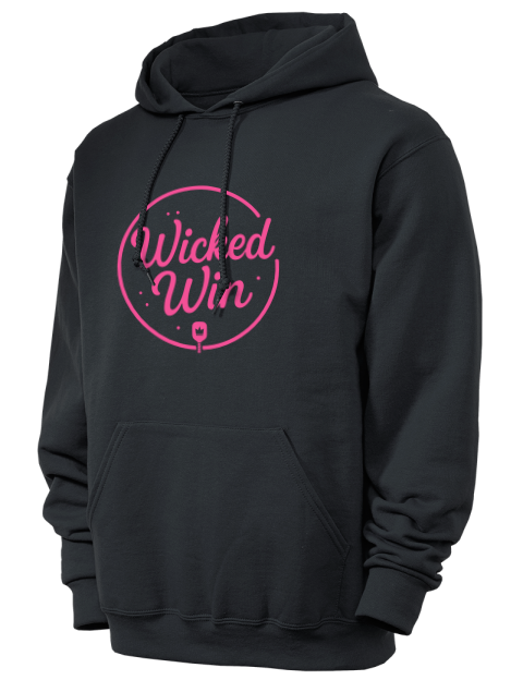 Pickleball Pretty Badass Unisex Hooded Sweatshirt