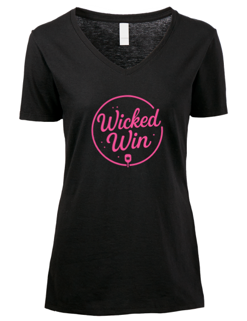 Pickleball Pretty Badass Premium Ladies V-Neck T-Shirt