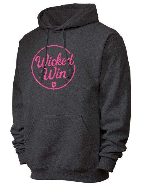 Pickleball Pretty Badass Unisex Hooded Sweatshirt