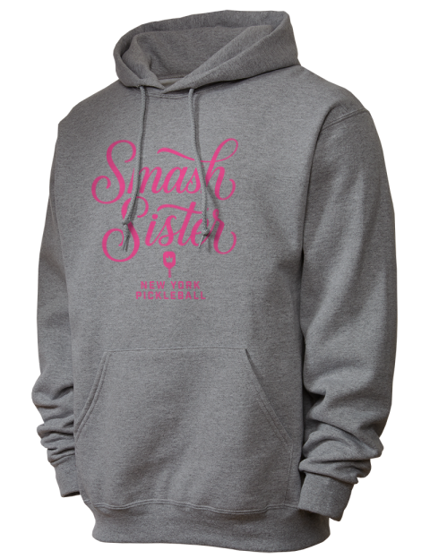 Pickleball Pretty Badass Unisex Hooded Sweatshirt