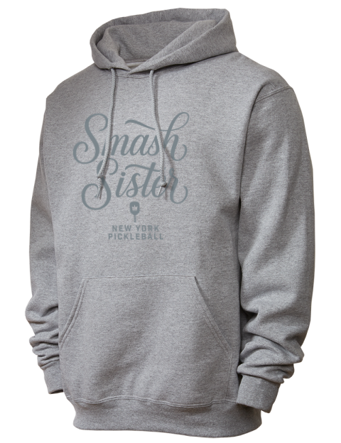 Pickleball Pretty Badass Unisex Hooded Sweatshirt
