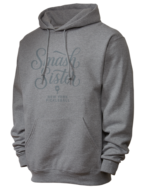 Pickleball Pretty Badass Unisex Hooded Sweatshirt