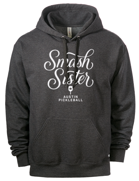 Pickleball Pretty Badass Eco Premium Unisex Hooded Sweatshirt