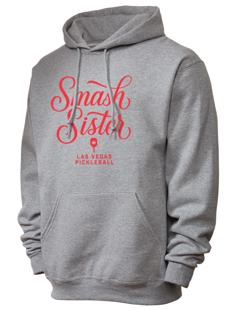 Pickleball Pretty Badass Unisex Hooded Sweatshirt