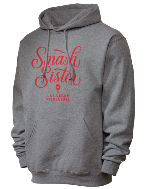 Pickleball Pretty Badass Unisex Hooded Sweatshirt