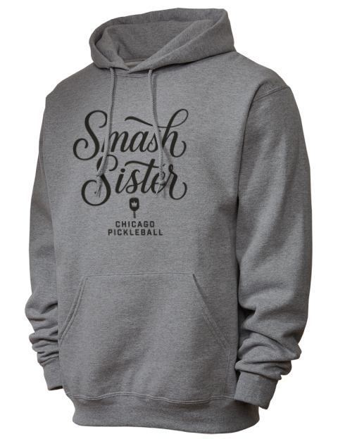 Pickleball Pretty Badass Unisex Hooded Sweatshirt