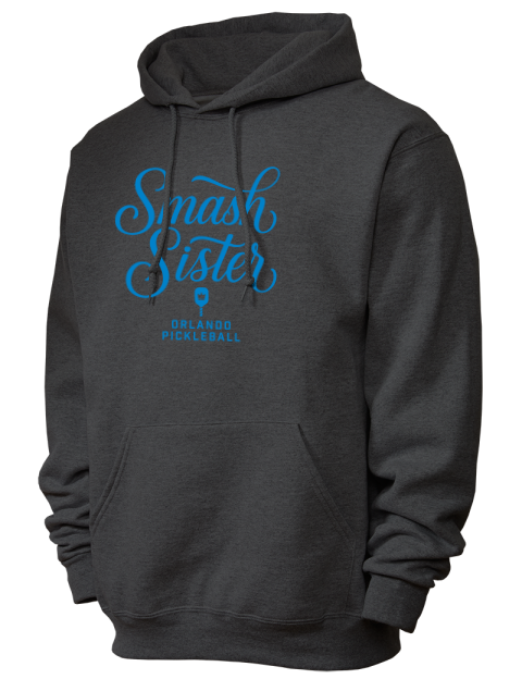 Pickleball Pretty Badass Unisex Hooded Sweatshirt