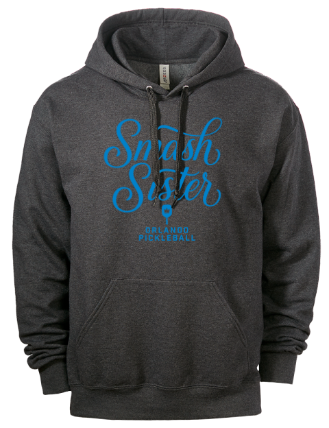 Pickleball Pretty Badass Eco Premium Unisex Hooded Sweatshirt