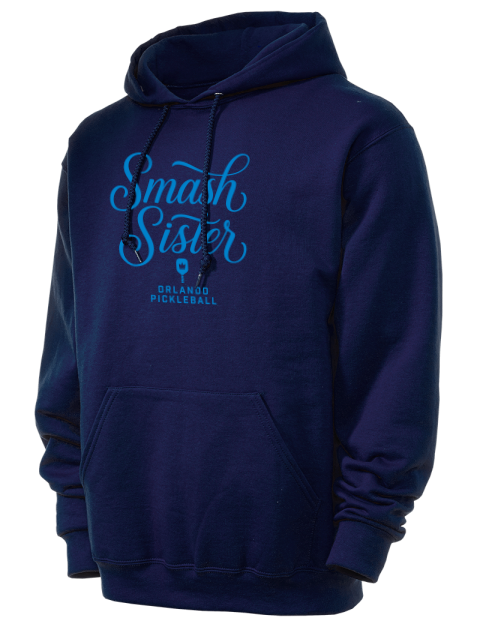 Pickleball Pretty Badass Unisex Hooded Sweatshirt