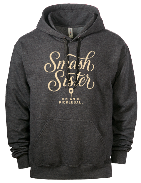 Pickleball Pretty Badass Eco Premium Unisex Hooded Sweatshirt