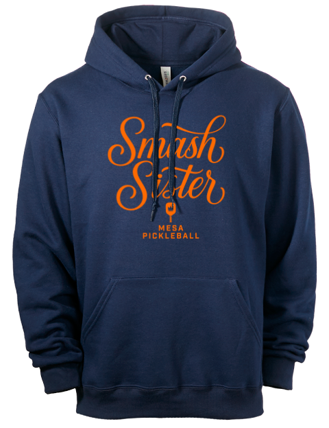 Pickleball Pretty Badass Eco Premium Unisex Hooded Sweatshirt