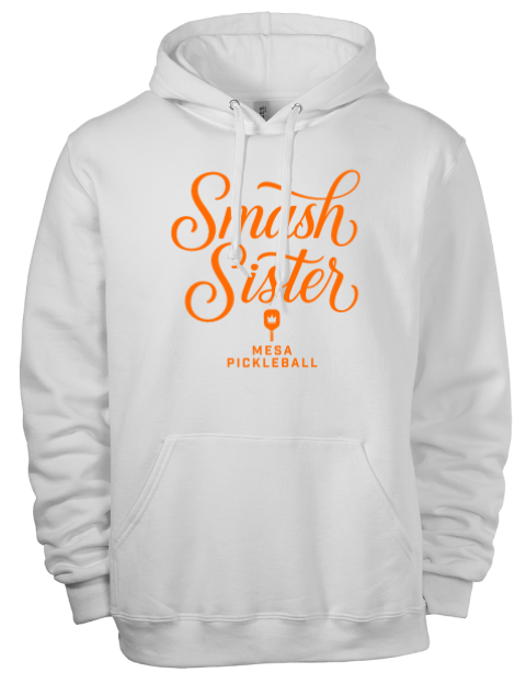 Pickleball Pretty Badass Eco Premium Unisex Hooded Sweatshirt