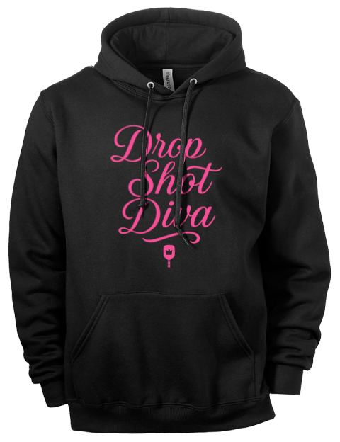 Pickleball Pretty Badass Eco Premium Unisex Hooded Sweatshirt