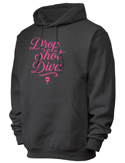 Pickleball Pretty Badass Unisex Hooded Sweatshirt