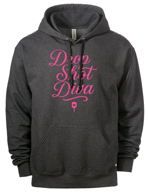 Pickleball Pretty Badass Eco Premium Unisex Hooded Sweatshirt