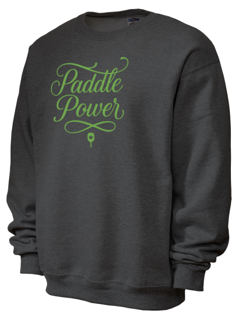 Pickleball Pretty Badass Unisex Crewneck Sweatshirt