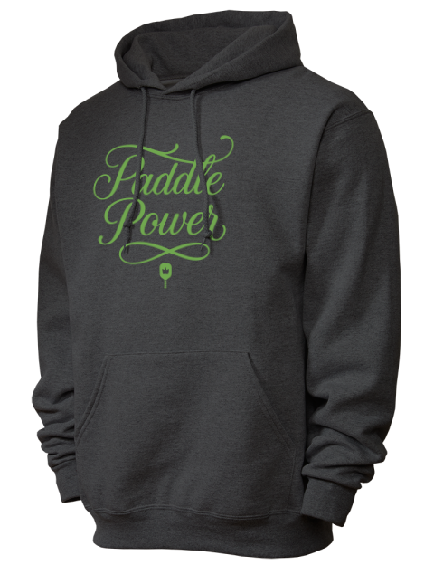 Pickleball Pretty Badass Unisex Hooded Sweatshirt